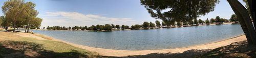 Apollo Park Lake 1 Panorama A lake