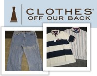 Clothers off our back