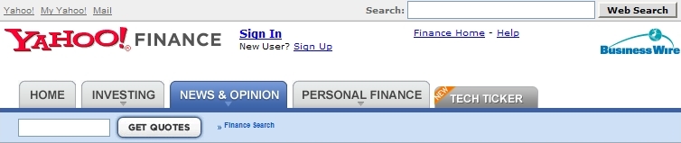 Yahoo Finance