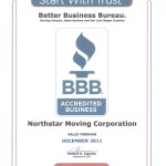 2011 - Certificate from BBB of Ventura, Santa Barbara & San Luis Obispo