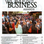 Cover of the Women in Business Award, article in the San Fernando Valley Business Journal