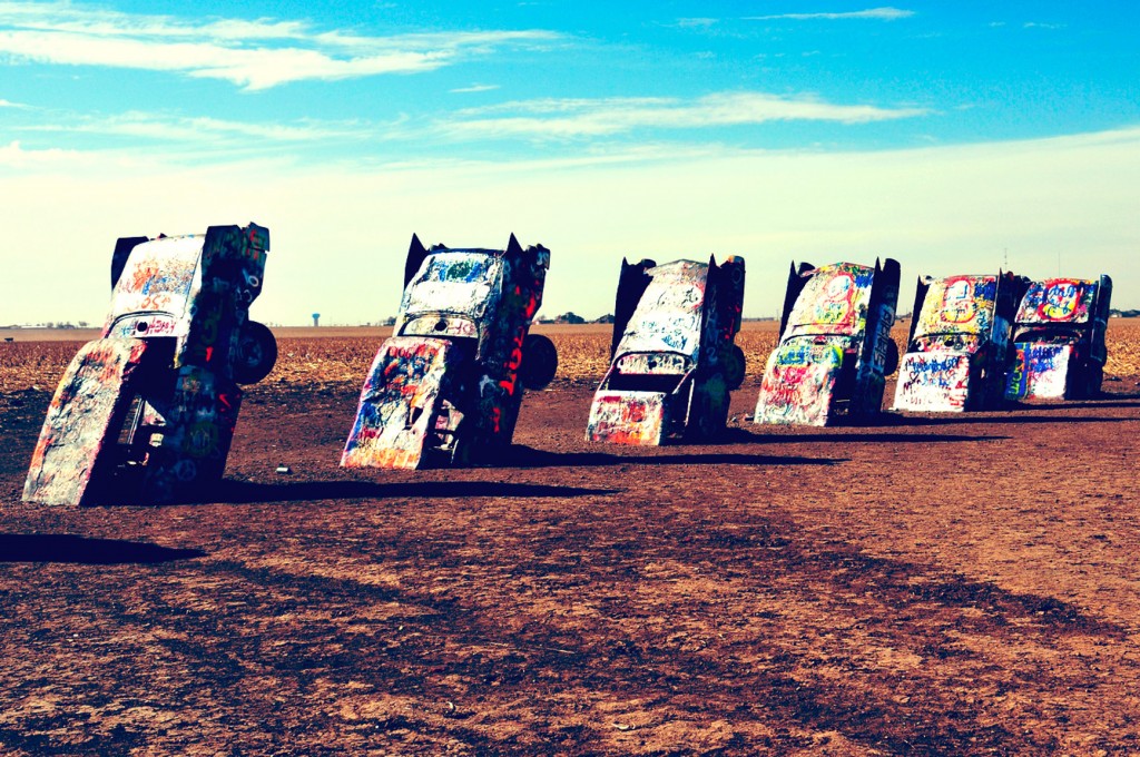 Cadillac Ranch in Texas