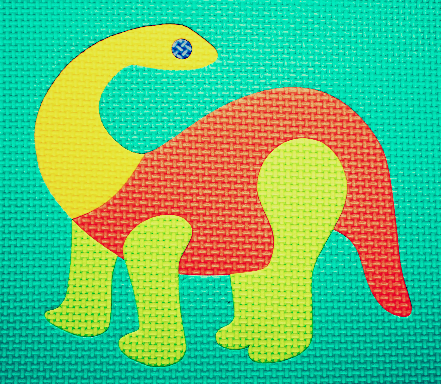 play foam diy dinosaur