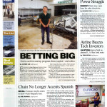 The cover of the award issue of the Los Angeles business journal