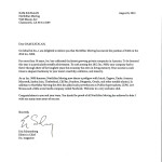 The award letter!