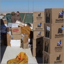 The boxes in Iraq